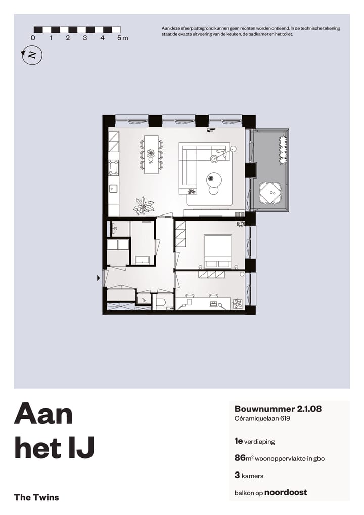 Appartement te huur: Céramiquelaan 619, Amsterdam