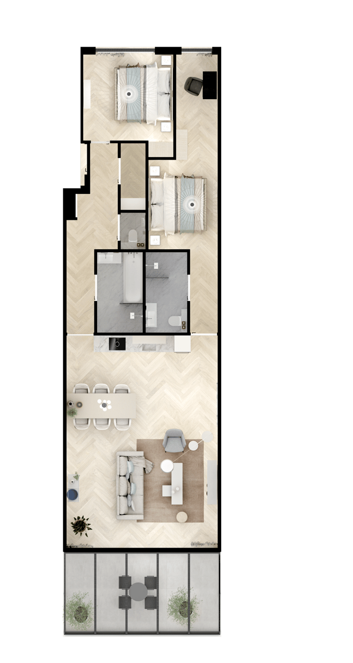Tussenwoning te koop: Zeeweg 1225, Bergen Aan Zee