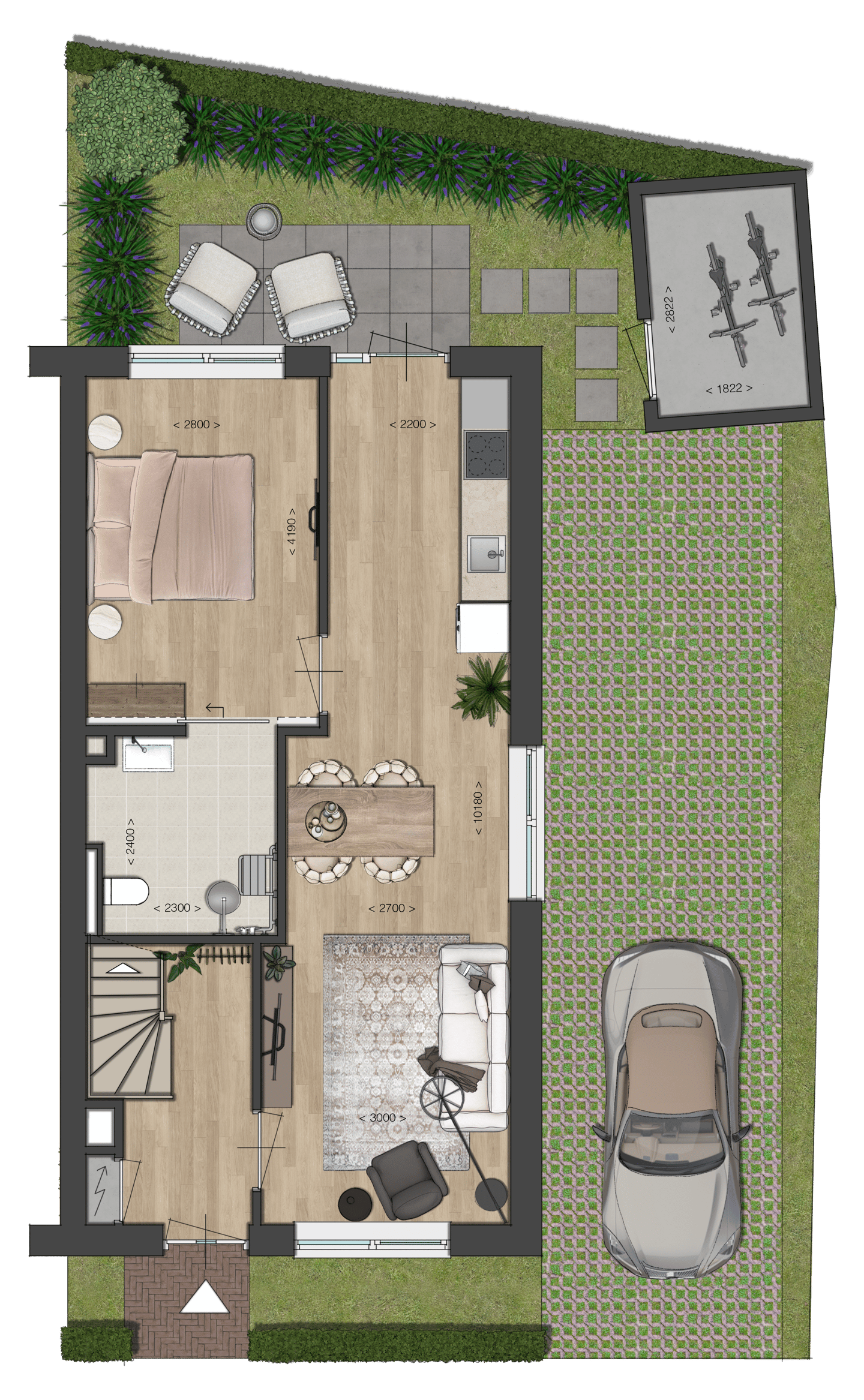 Foto 4 van Grondgebonden woning (Bouwnr. Bnr 9)