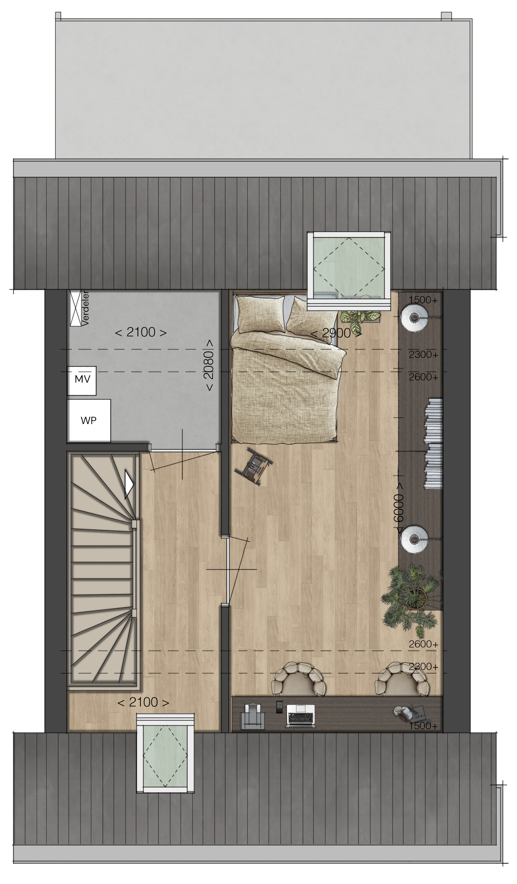 Foto 3 van Grondgebonden woning (Bouwnr. Bnr 1)