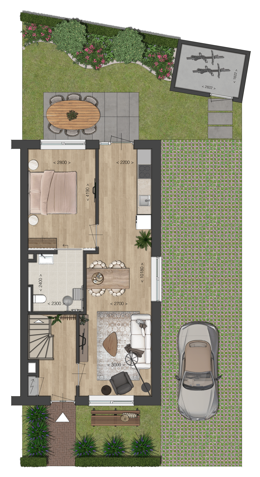 Foto 2 van Grondgebonden woning (Bouwnr. Bnr 7)