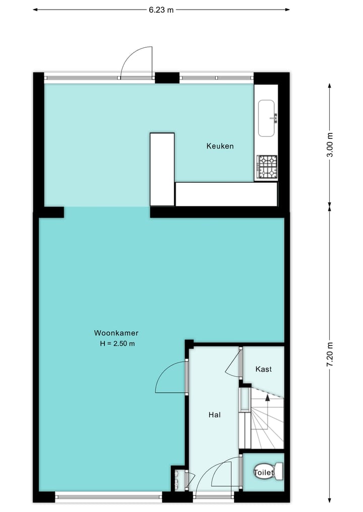 Tussenwoning te koop: Ganzerikstraat 16, Waalwijk