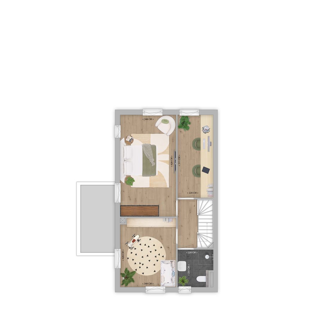 Photo 11 of 2 onder 1 kapwoning (Bouwnr. 53)