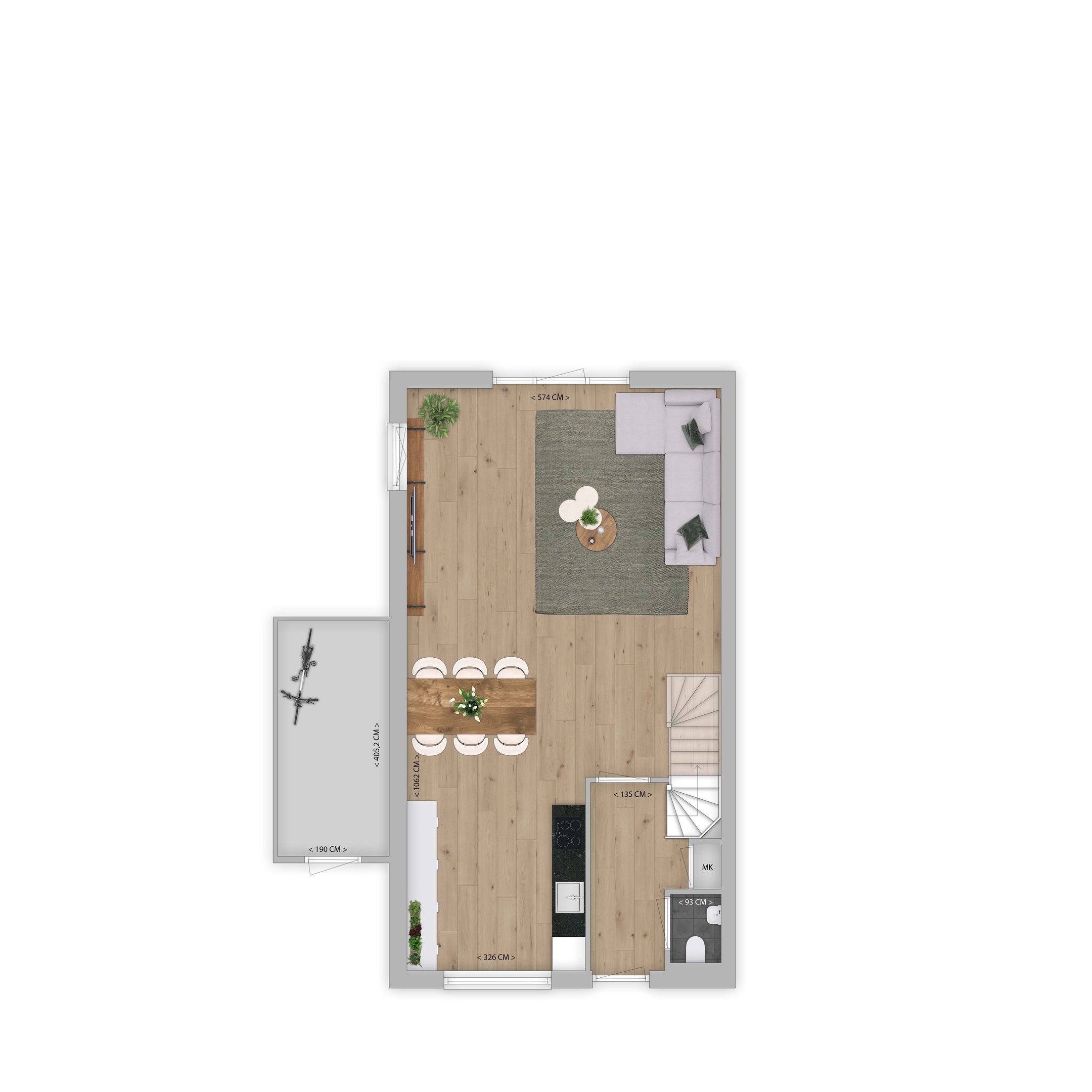Photo 12 of 2 onder 1 kapwoning (Bouwnr. 53)