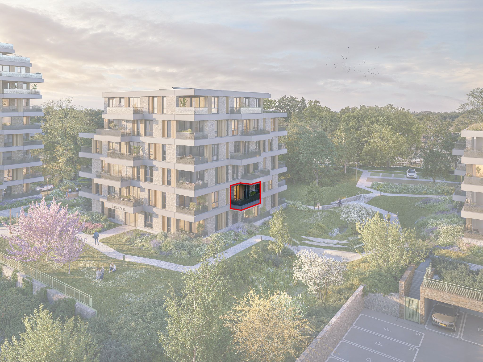 ParckHart fase 1 2-kamer appartement S (Bouwnr. 55) false