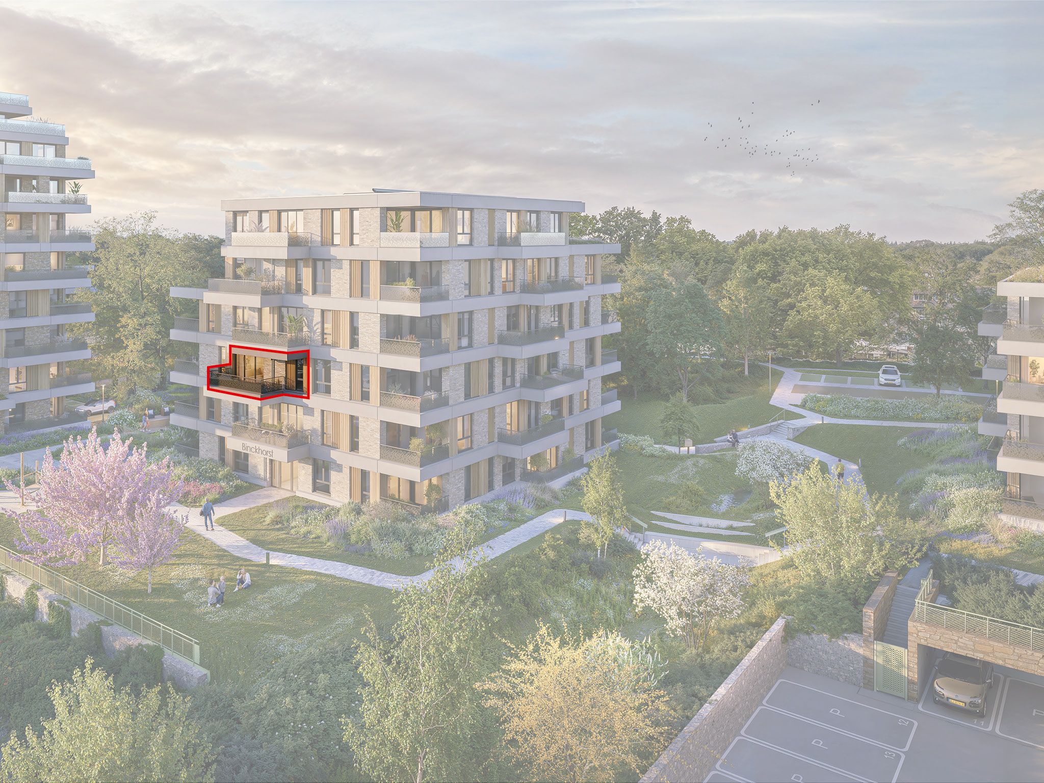 ParckHart fase 1 2-kamer appartement S (Bouwnr. 64)  false