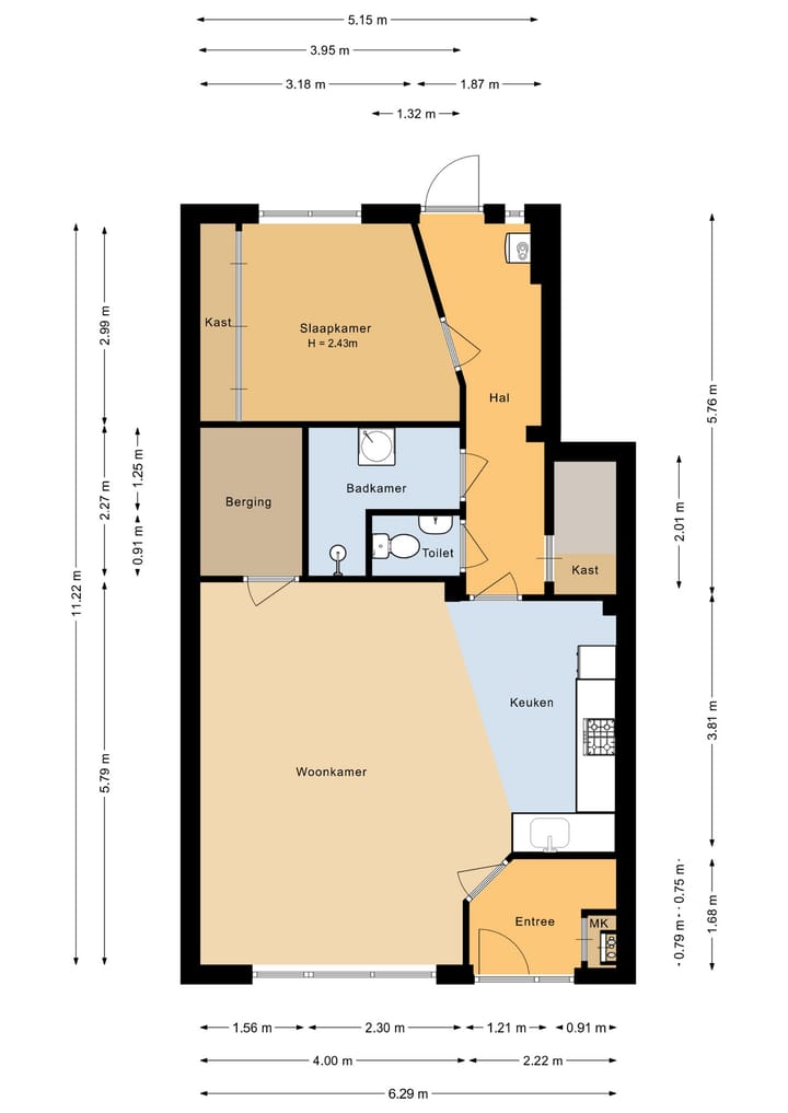 Appartement te koop: Nicolaas van der Steenstraat 40, Mijdrecht