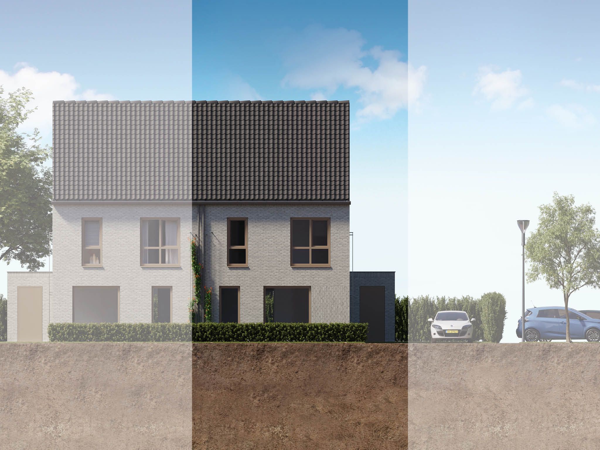 2 onder 1 kapwoning (Bouwnr. 11) false