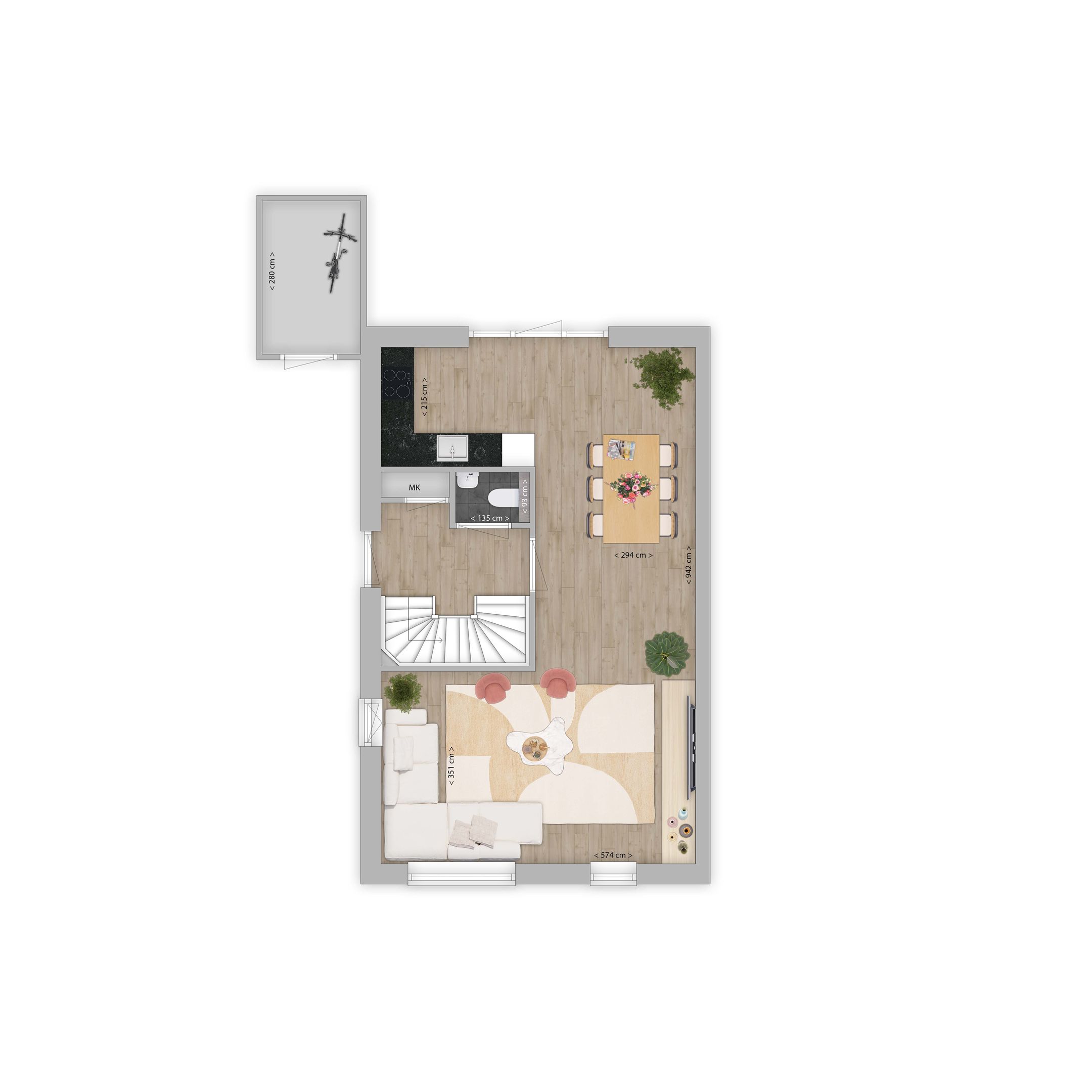 Photo 9 of 2 onder 1 kapwoning (Bouwnr. 12)