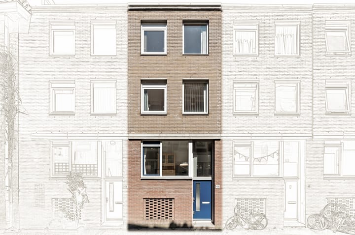 Tussenwoning te koop: Lange Lombardstraat 46, 'S-Gravenhage