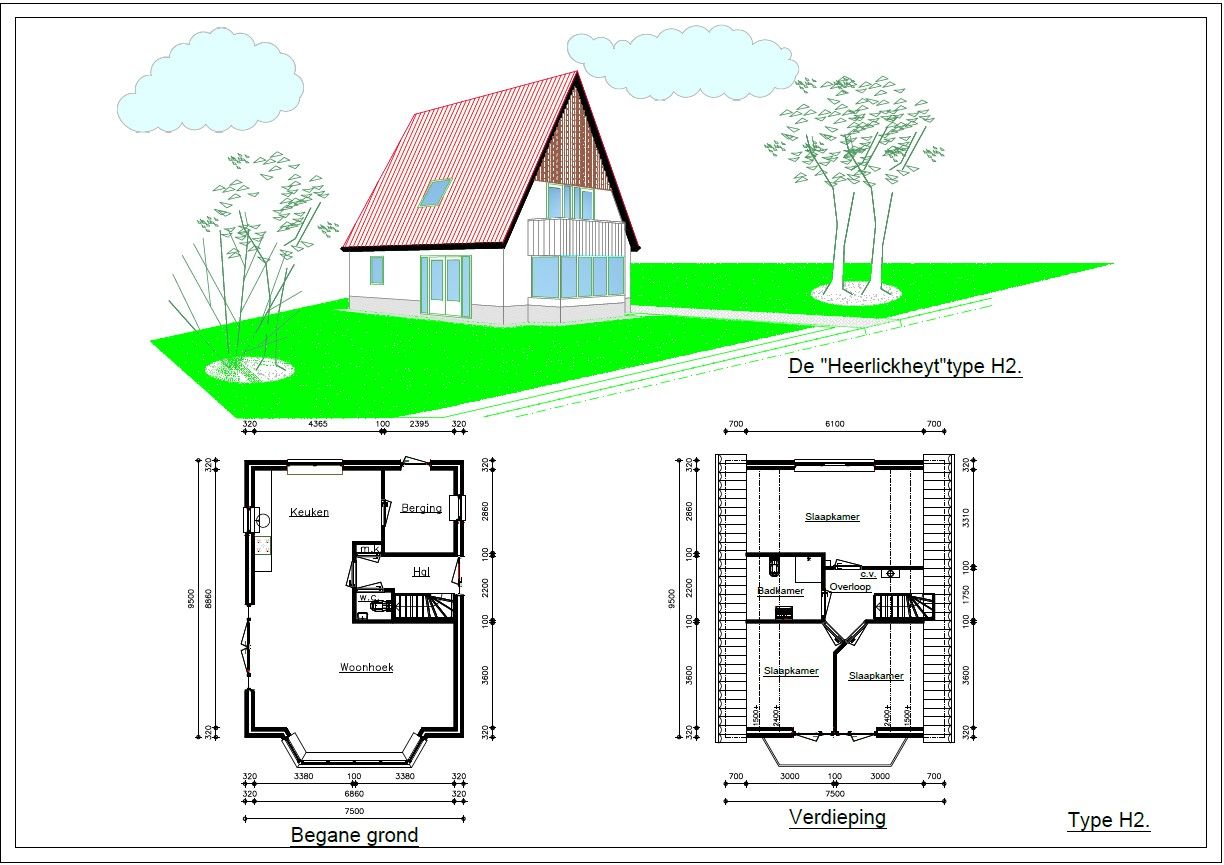 3-bedroom freehold villa in Hoogersmilde (Gem. Midden-Drenthe) — photo 3 of 3