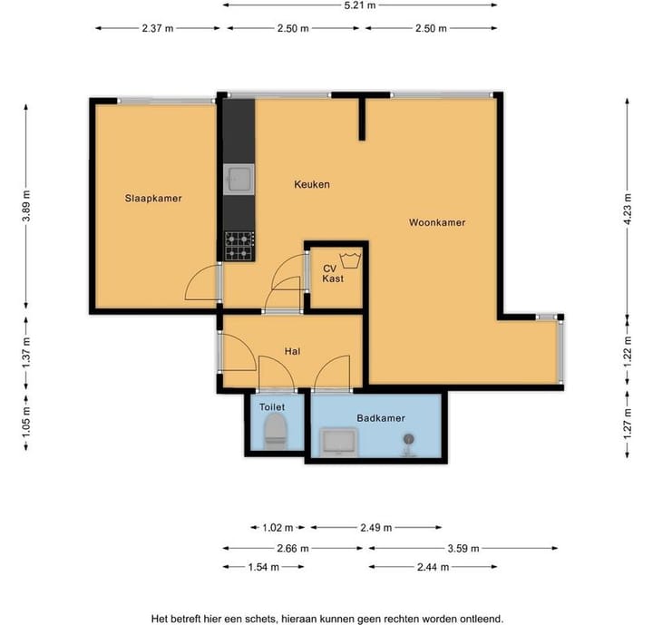 Appartement te huur: Burg. Schönfeldsingel 139, Winschoten