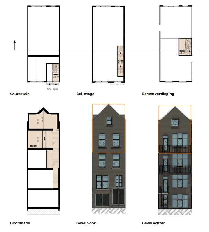 Foto 5 van Dubbele hovenwoning (BR45C)