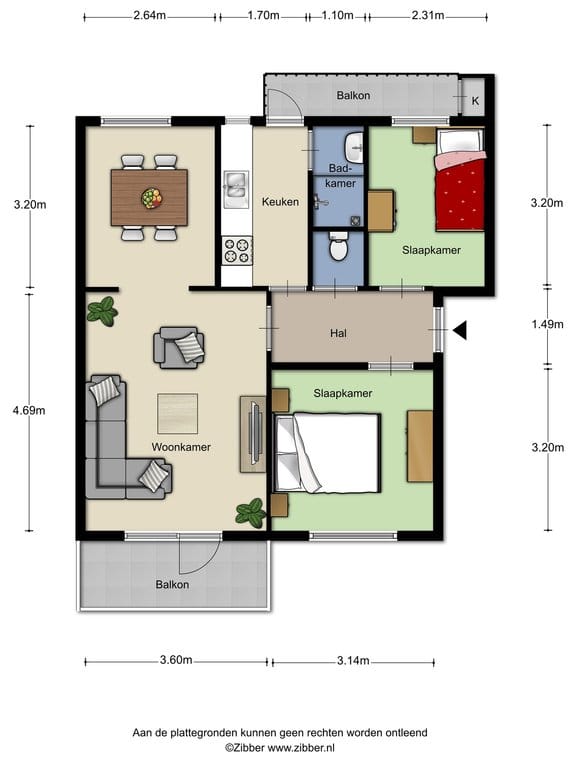 Appartement te koop: Paul Krugerstraat 393, Vlissingen