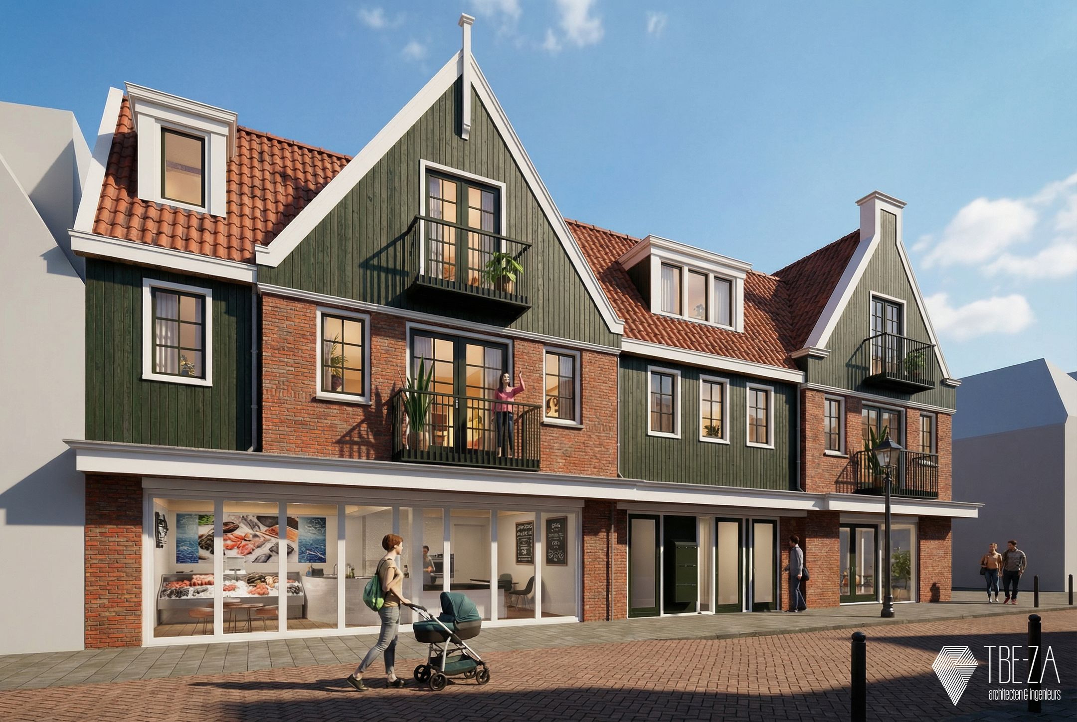 Foto 3 van Appartement 1 Zeestraat 6b (Bouwnr. 1)