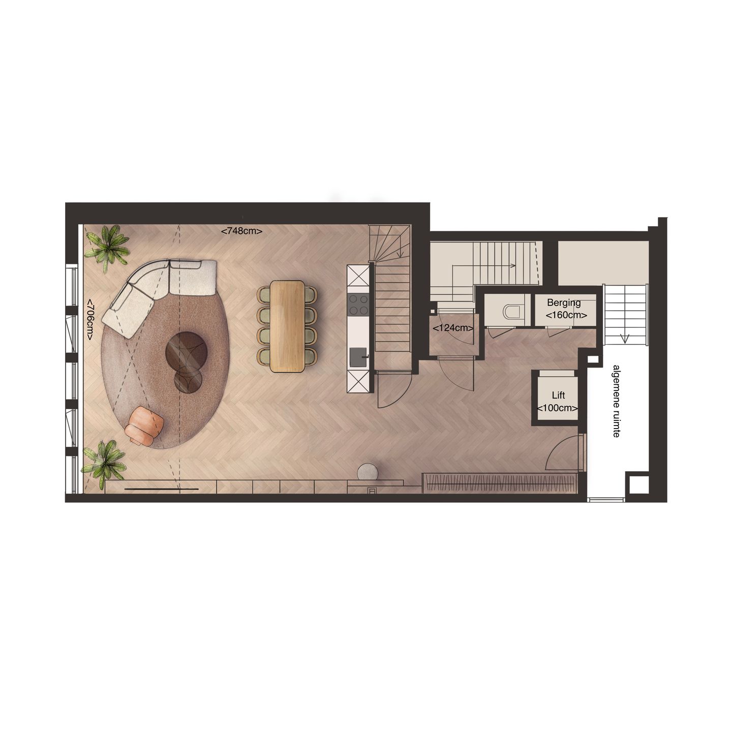 Photo 5 of LOFT-appartement (Bouwnr. 1-B1)