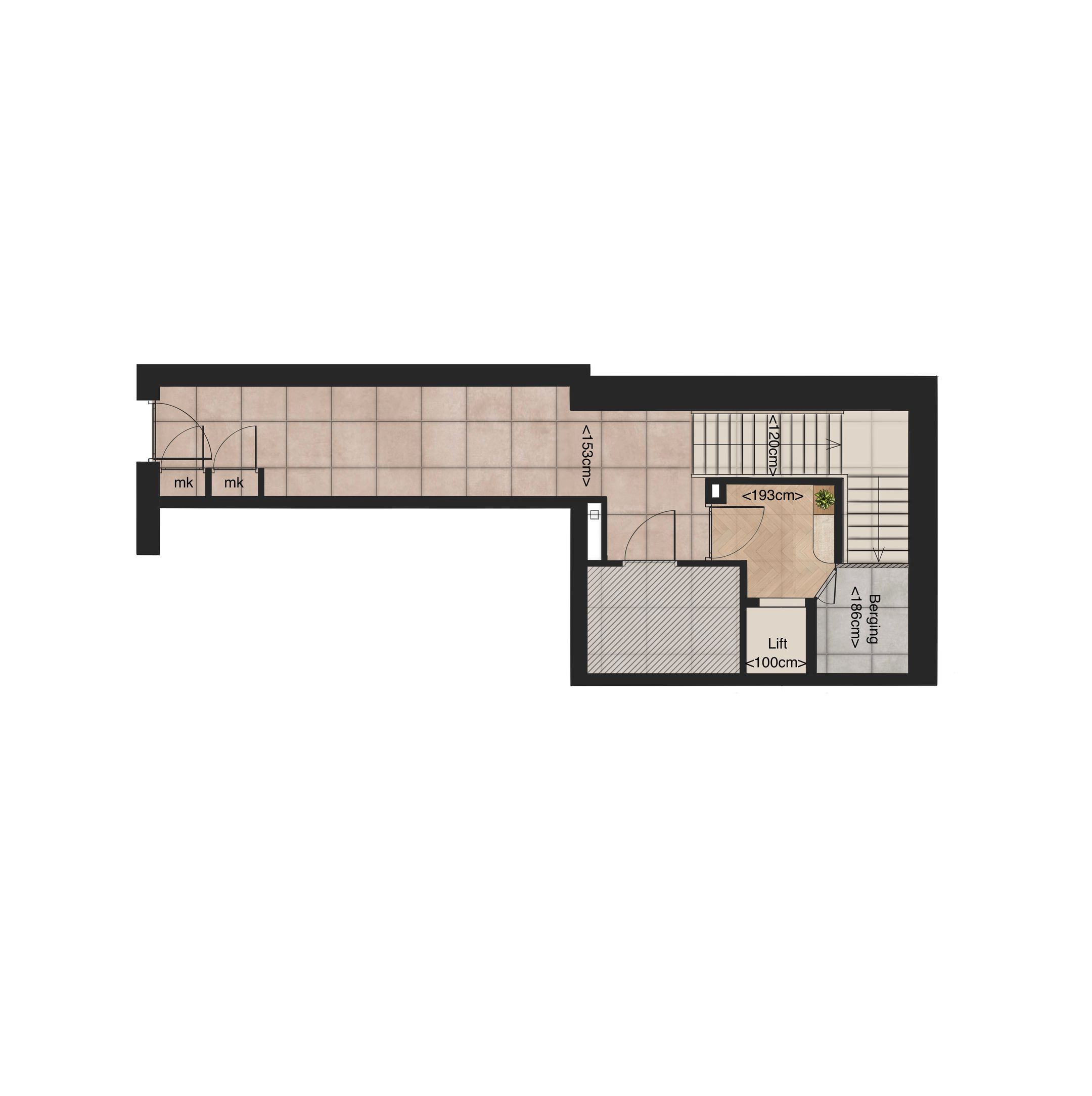 Photo 3 of LOFT-appartement (Bouwnr. 1-B1)