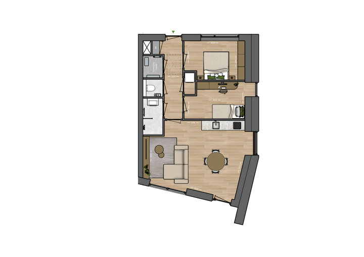 Foto 4 van Hoffelijk Herveld- Appartement 23
