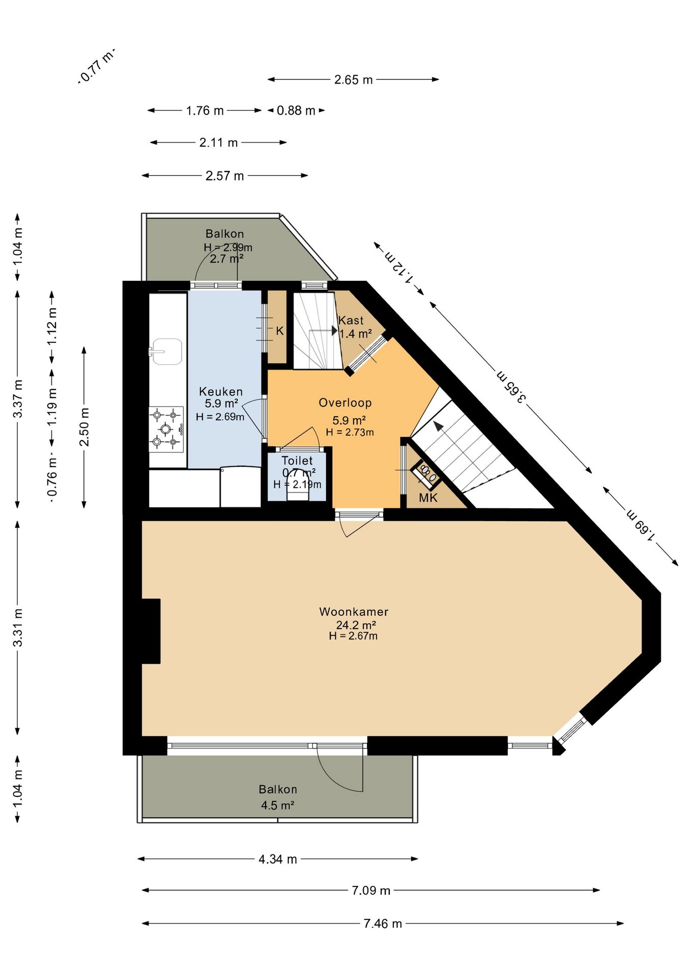 Foto 33 van Orchideestraat 29-A