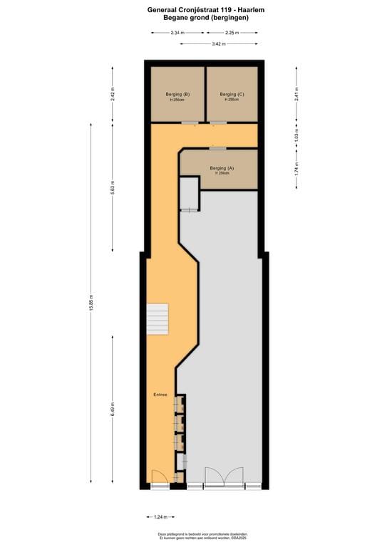 Appartement te huur: Generaal Cronjéstraat 119B, Haarlem