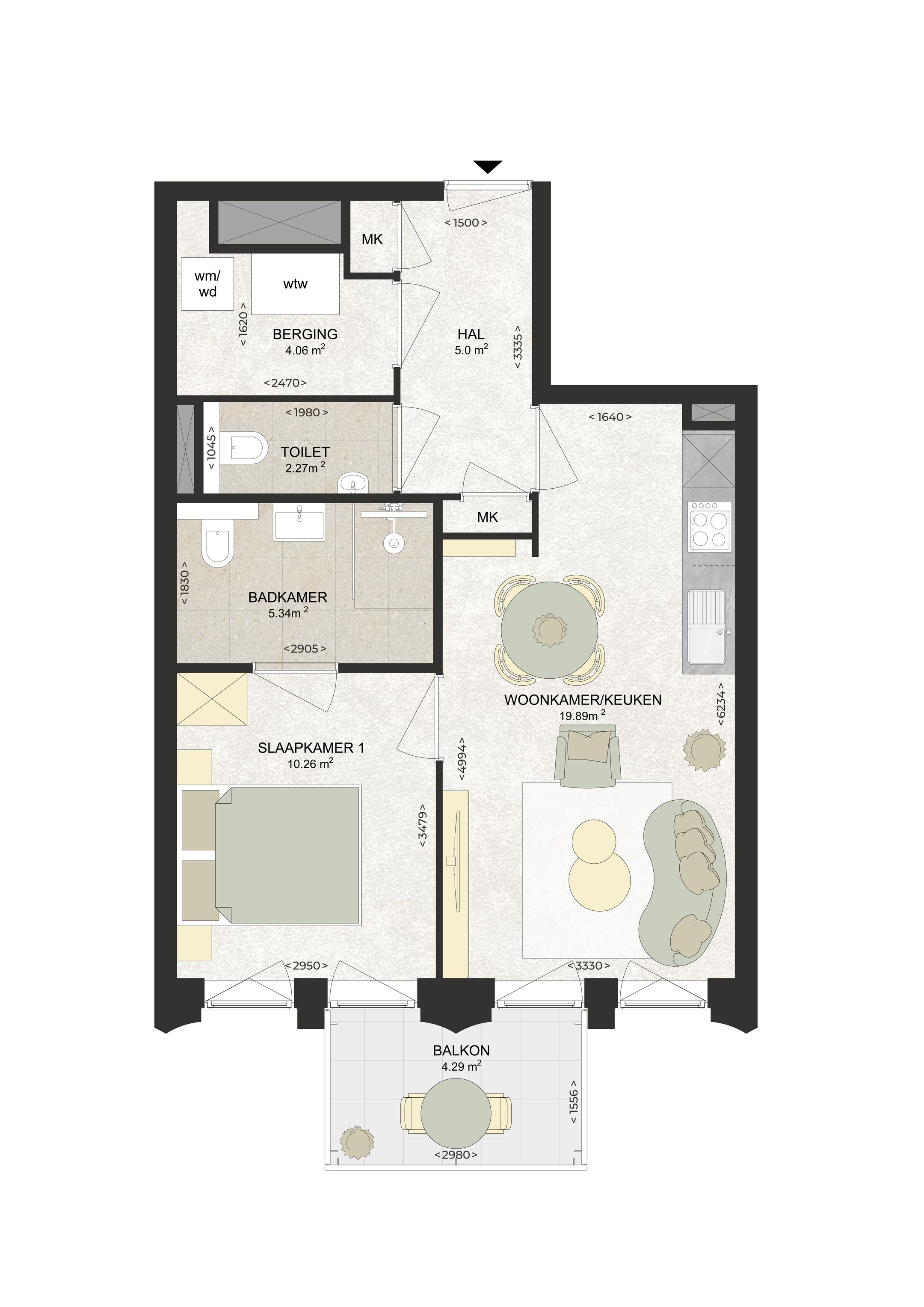 Appartement Kennedylaan 262 — foto 2