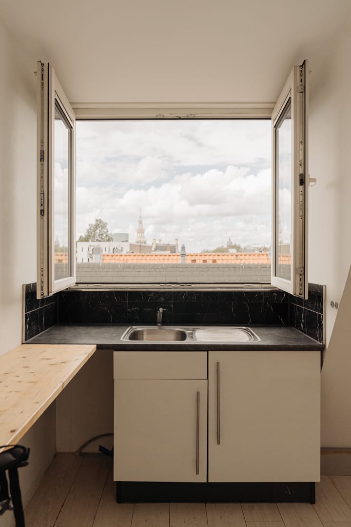 Studio te koop: Nieuwegrachtje 7-4, Amsterdam