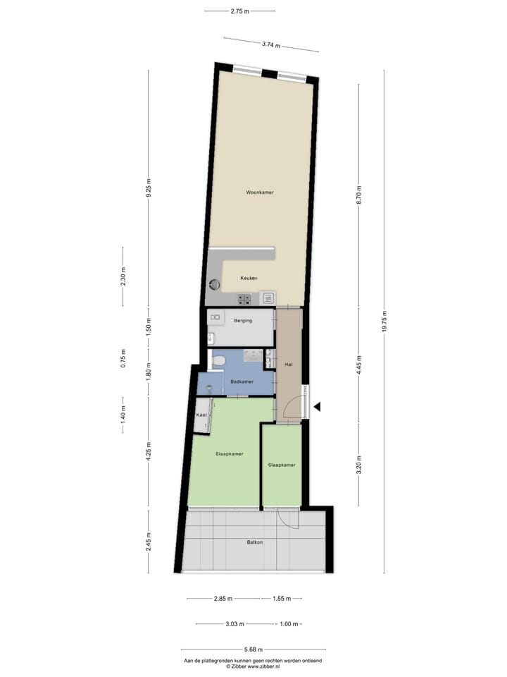 Appartement te koop: Bisschopstraat 20B, Oldenzaal