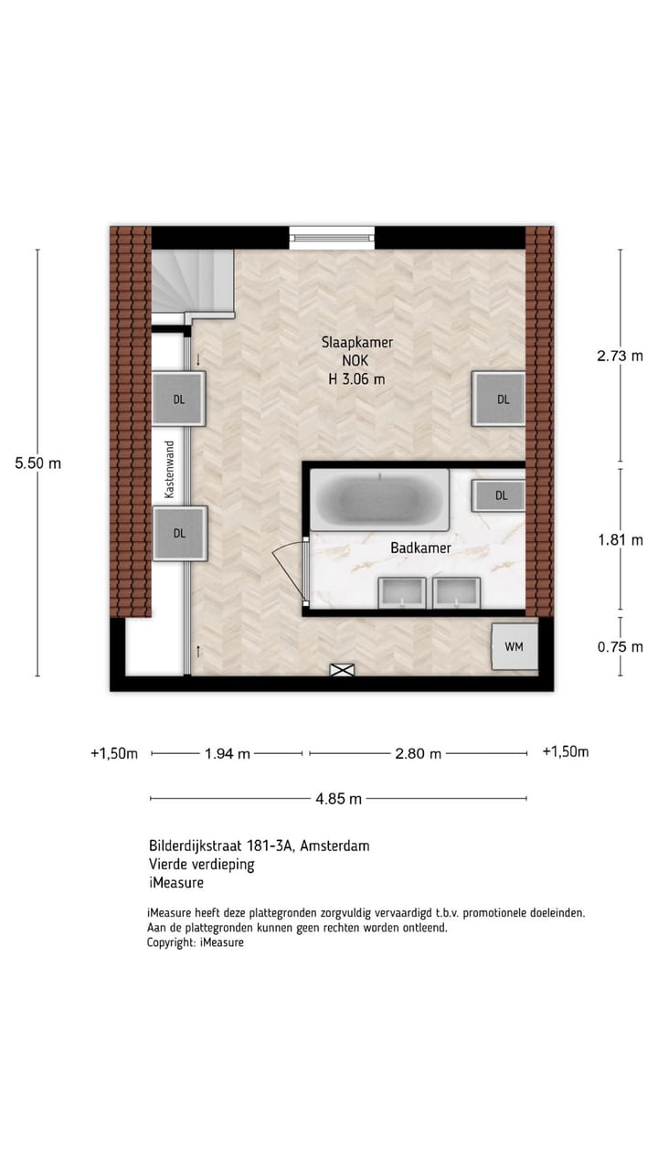 Appartement te koop: Bilderdijkstraat 181-3A, Amsterdam