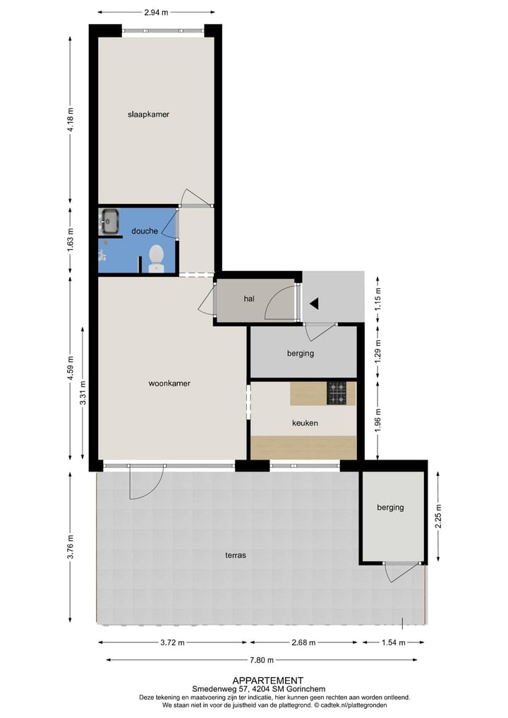 Appartement te koop: Smedenweg 57, Gorinchem