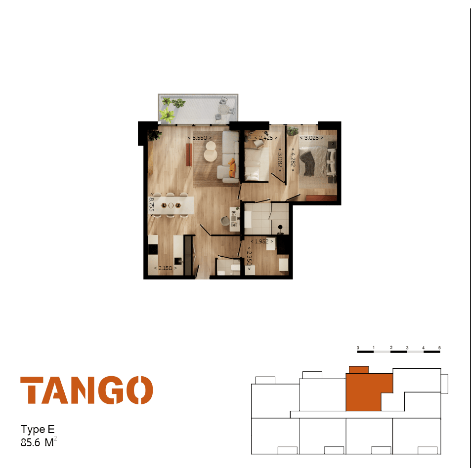 Photo 17 of Tussenappartement | Type E (Bouwnr. 0.02)
