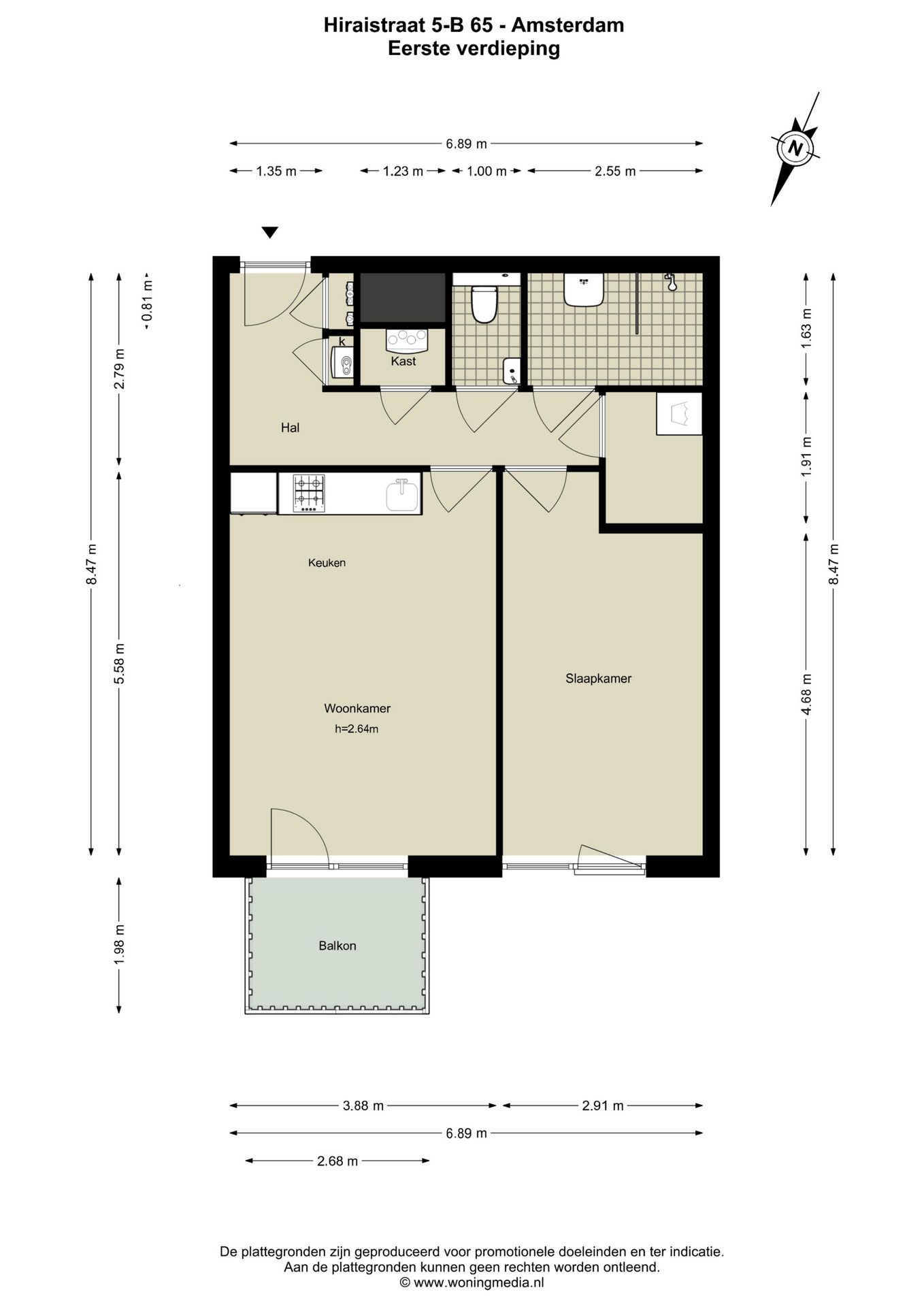 Foto 34 van Hiraistraat 5-B65