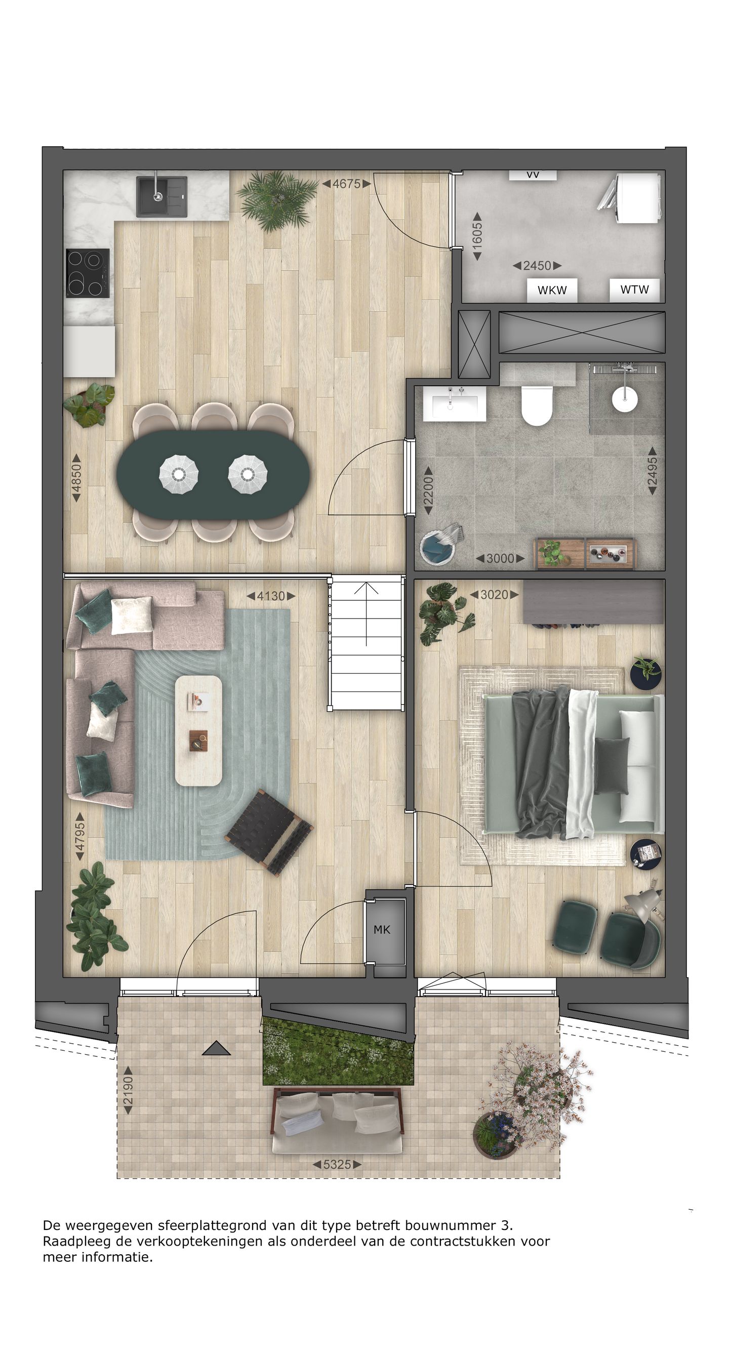 Photo 10 of 2-kamer appartement L (Bouwnr. 3)