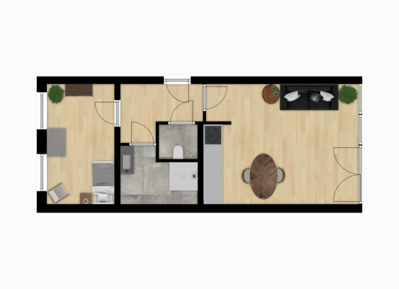 Studio te huur: Mulderstraat 23, Assen