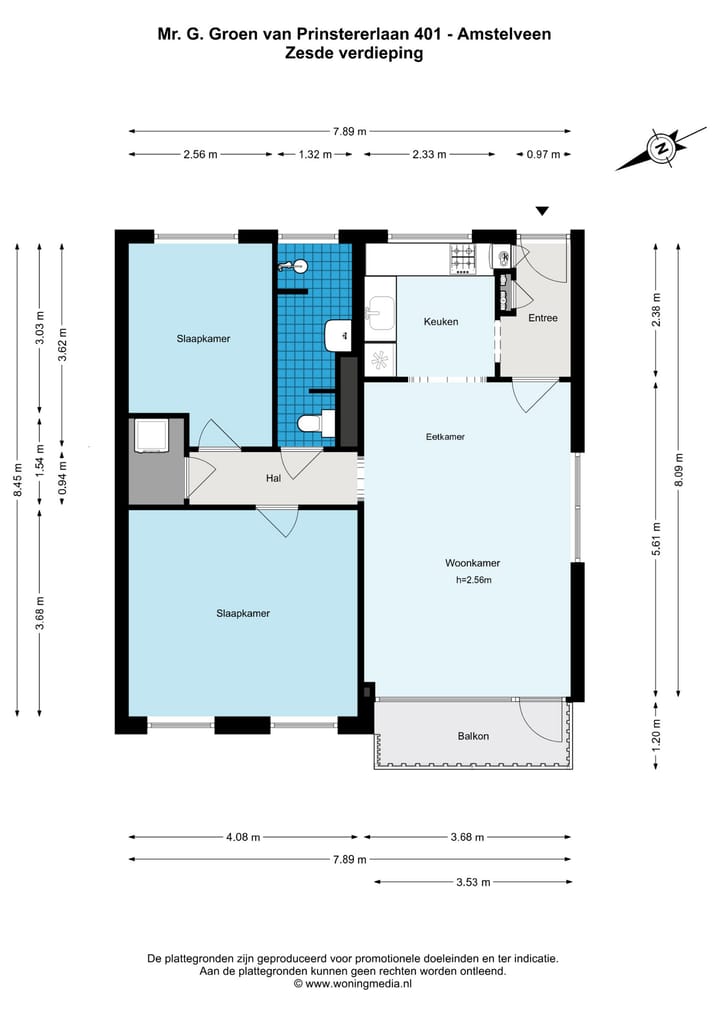 Appartement te koop: Mr. G. Groen van Prinstererlaan 401, Amstelveen