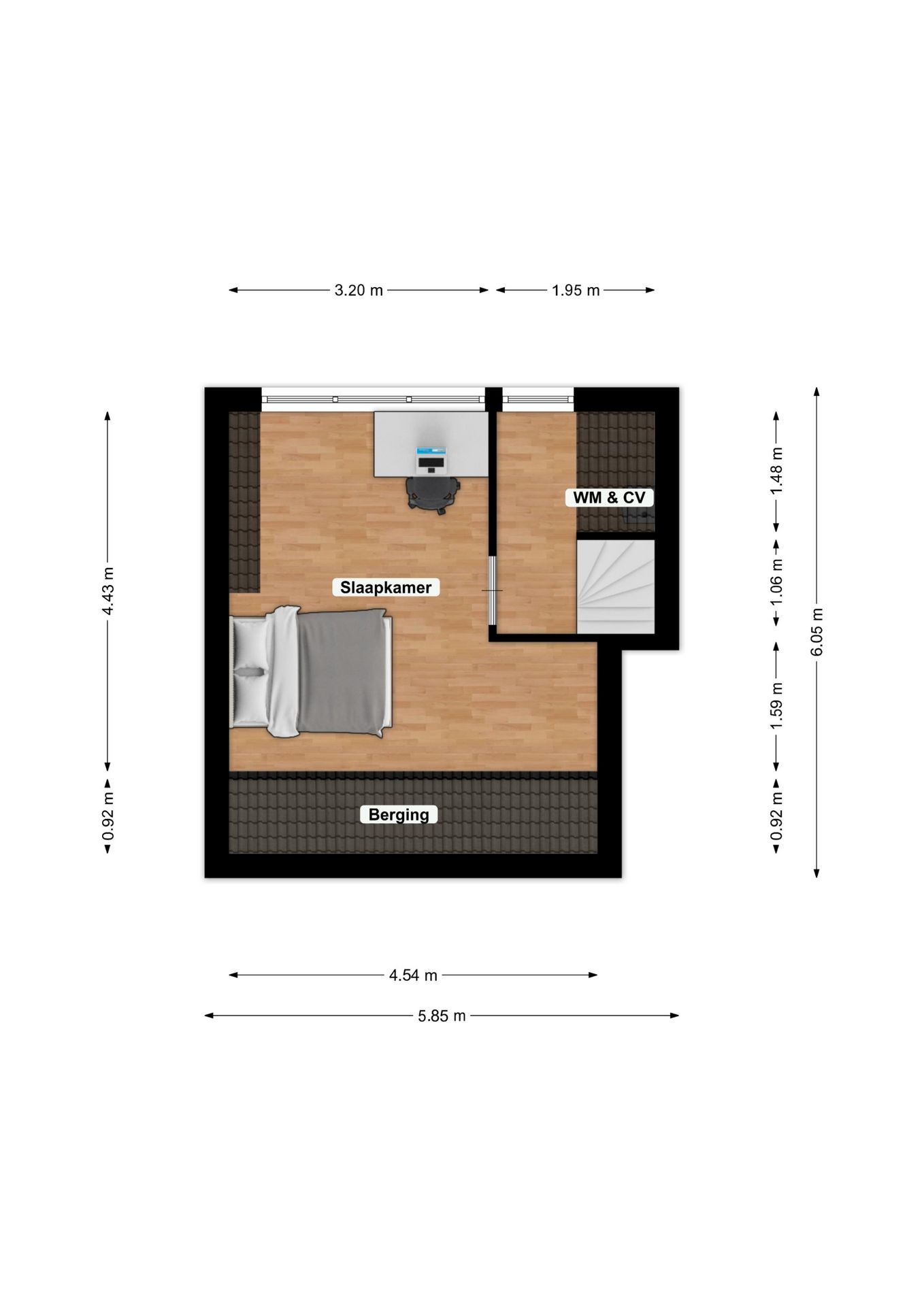 Foto 33 van Honigmannstraat 13-A