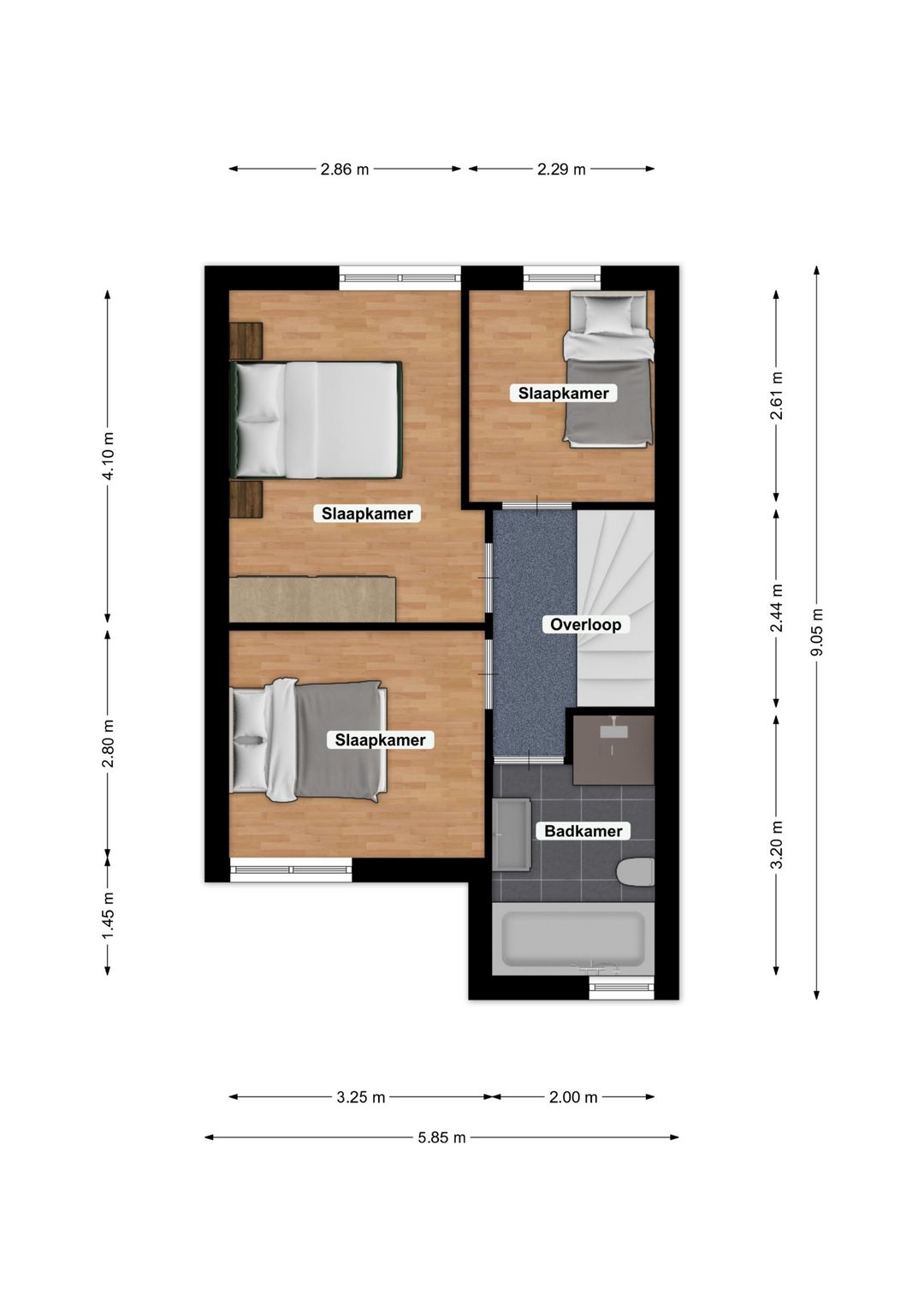 Foto 32 van Honigmannstraat 13-A