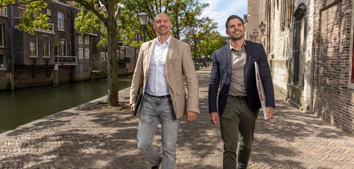 Een promotiefoto voor op kantoor
