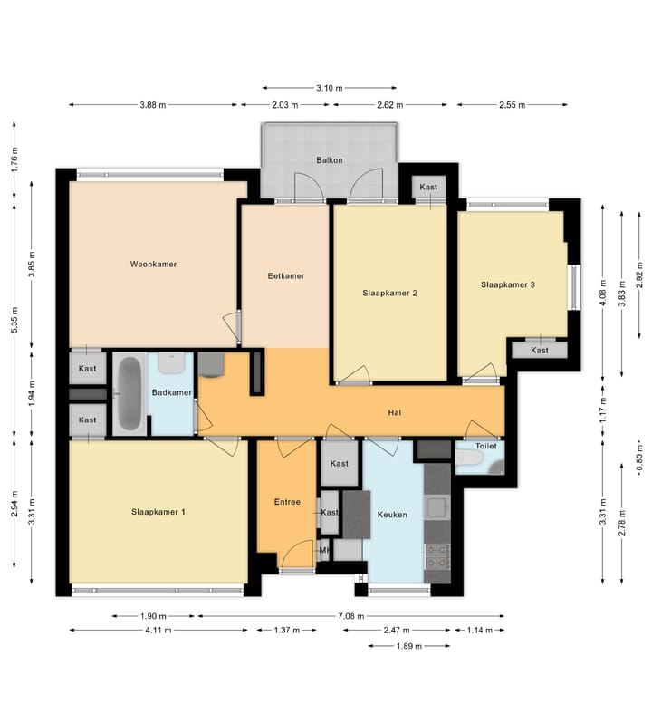 Appartement te koop: Robert Baeldestraat 111, Rotterdam
