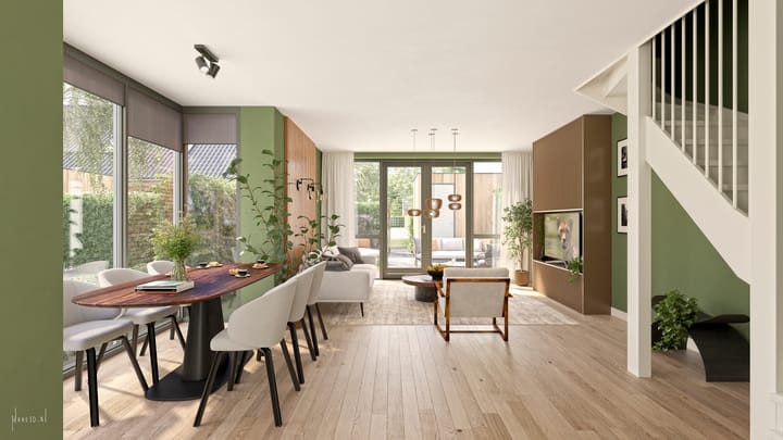 Foto 3 van Hoekwoning met erker (Bouwnr. 19)
