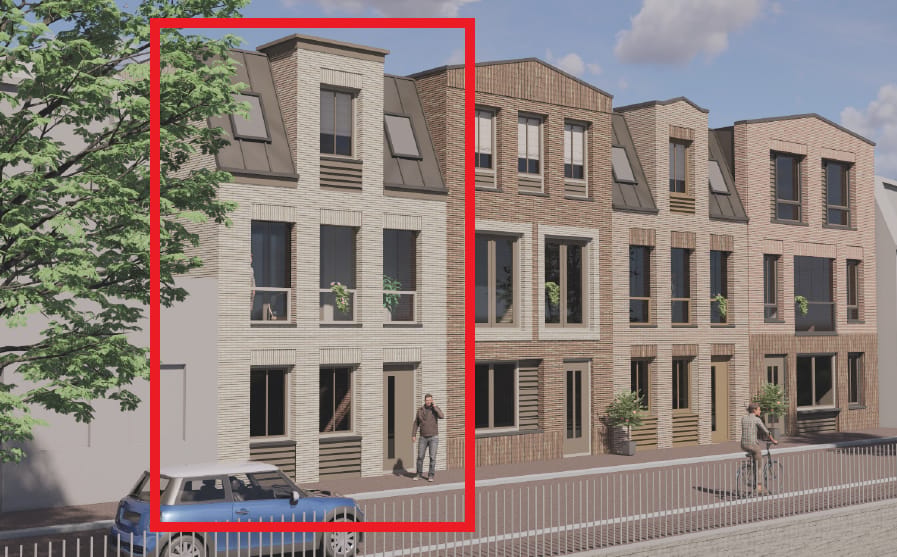 Groote Visscherij woningen (Bouwnr. 23A) false