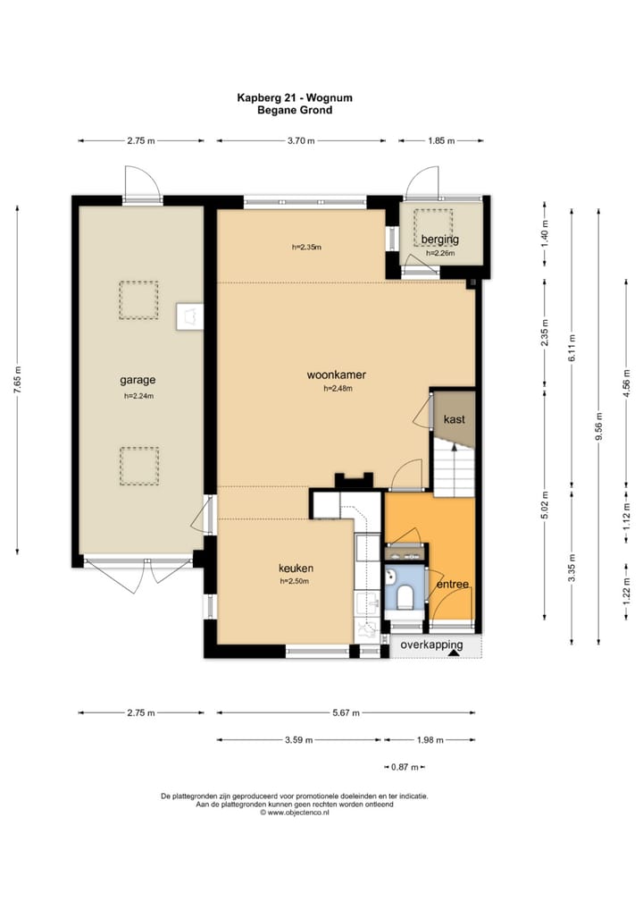 Tussenwoning te koop: Kapberg 21, Wognum