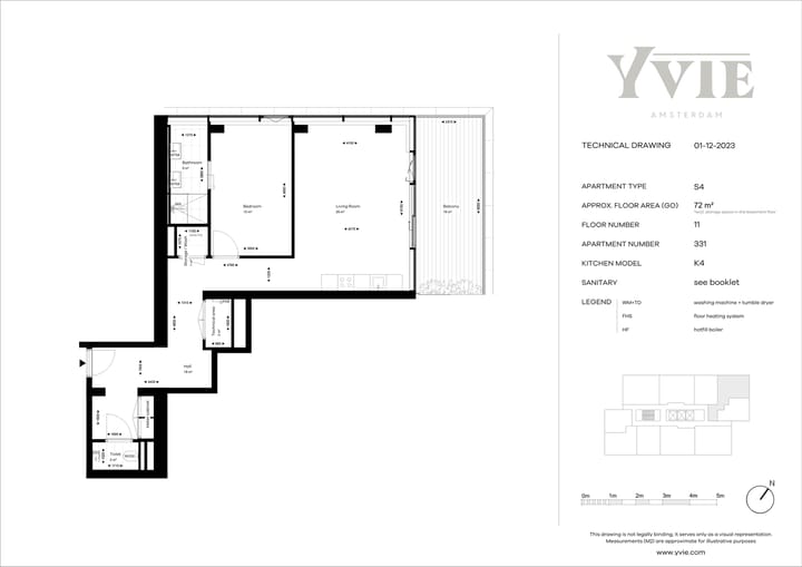 Appartement te huur: Bercylaan 331, Amsterdam