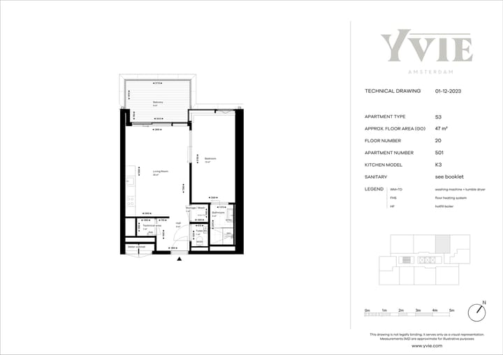 Appartement te huur: Bercylaan 501, Amsterdam