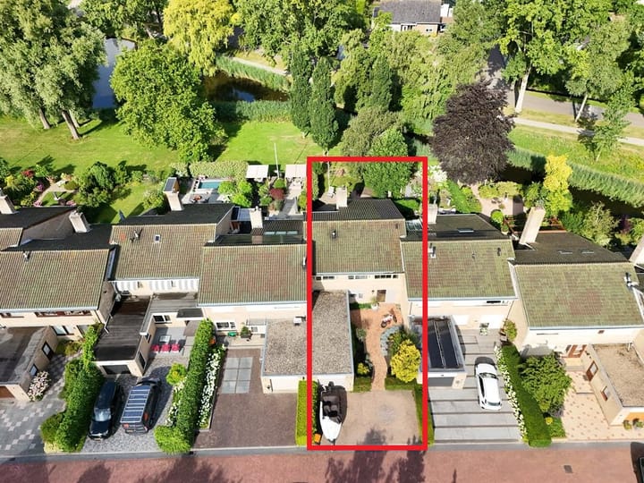 Tussenwoning te koop: Koningin Wilhelminalaan 7, Rijnsburg