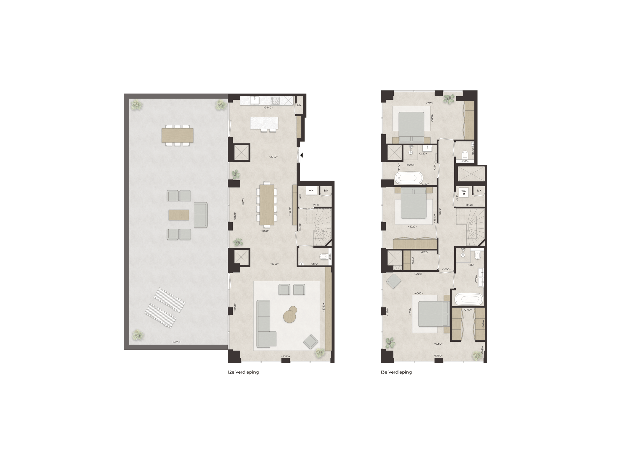 Foto 9 van Penthouses (Bouwnr. 12.3+13.3)