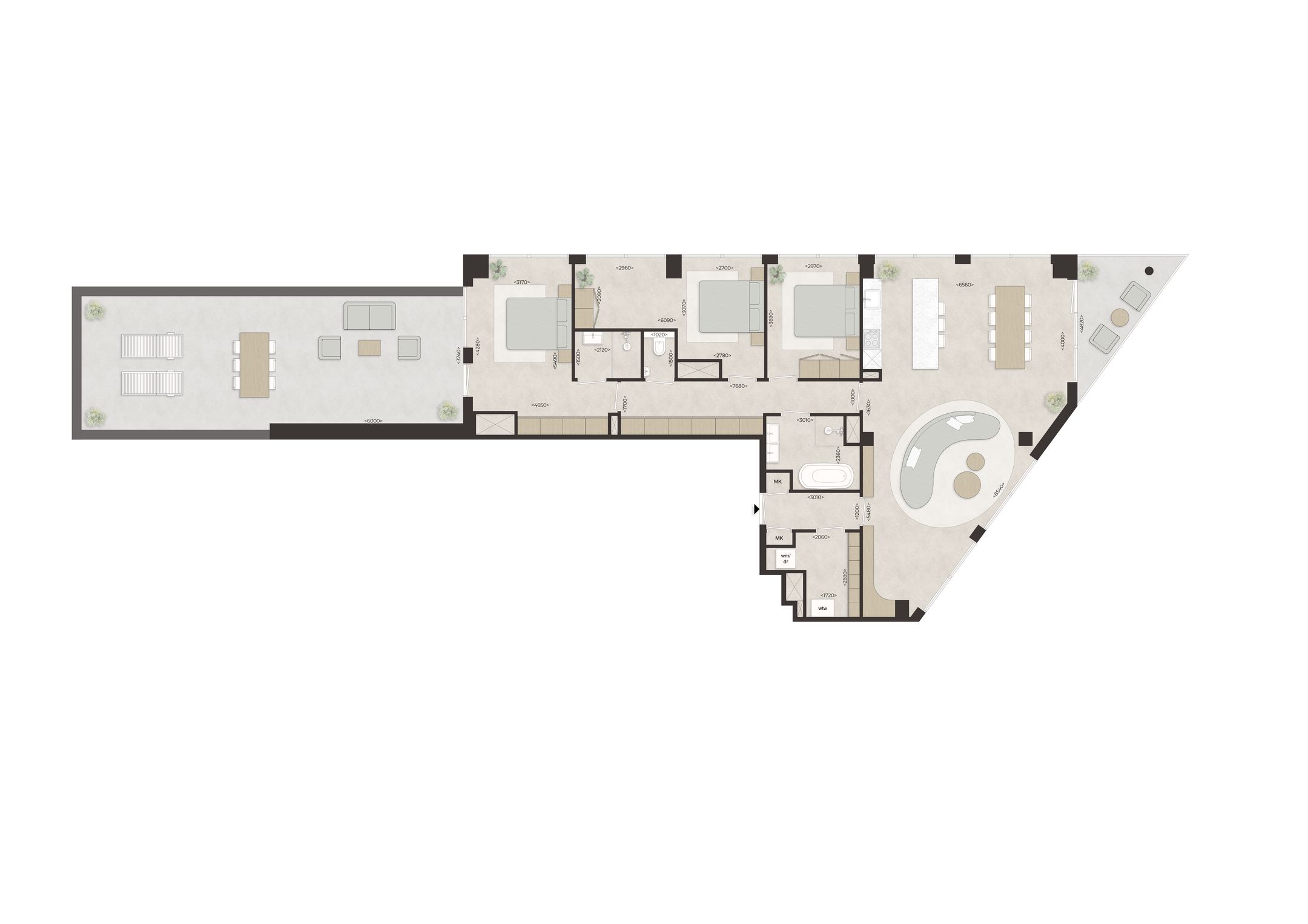 Foto 9 van Penthouses (Bouwnr. 13.1)