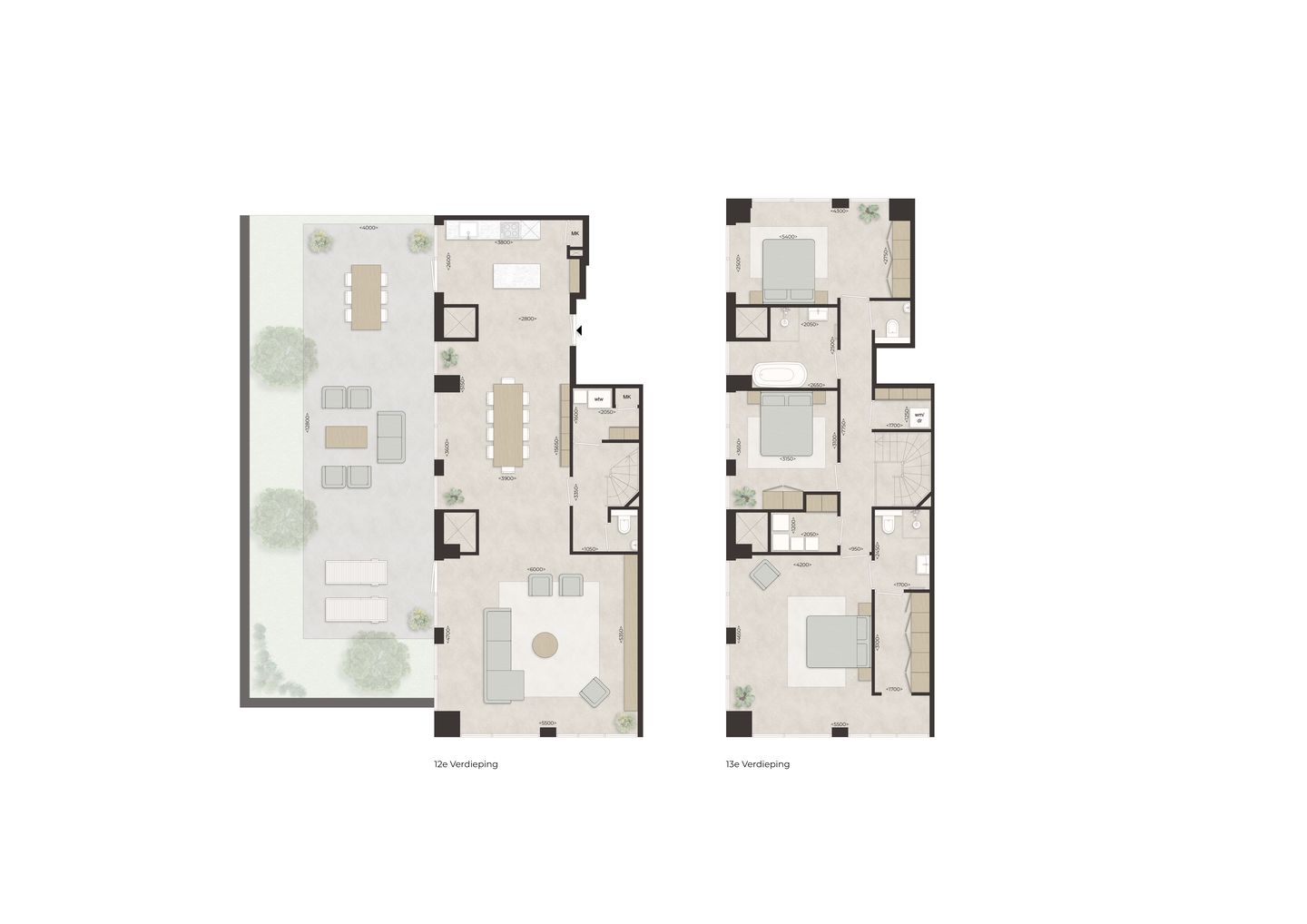 Foto 10 van Penthouses (Bouwnr. 12.3+13.3)