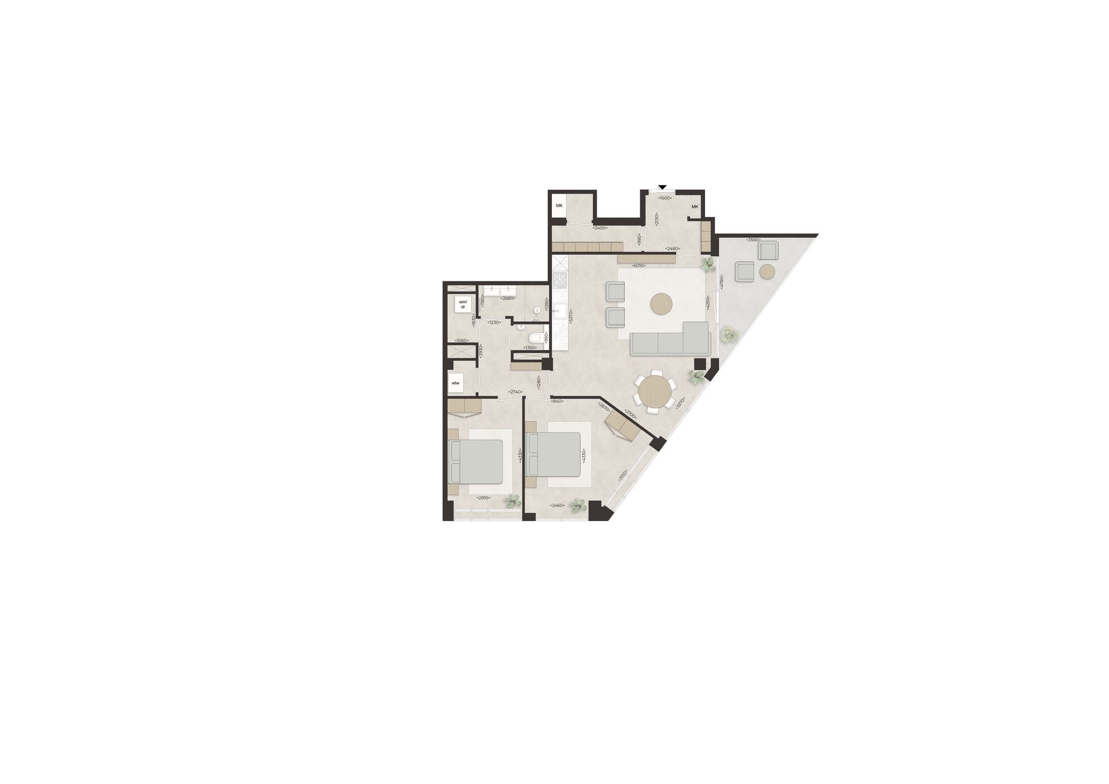 Foto 9 van Penthouses (Bouwnr. 13.2)