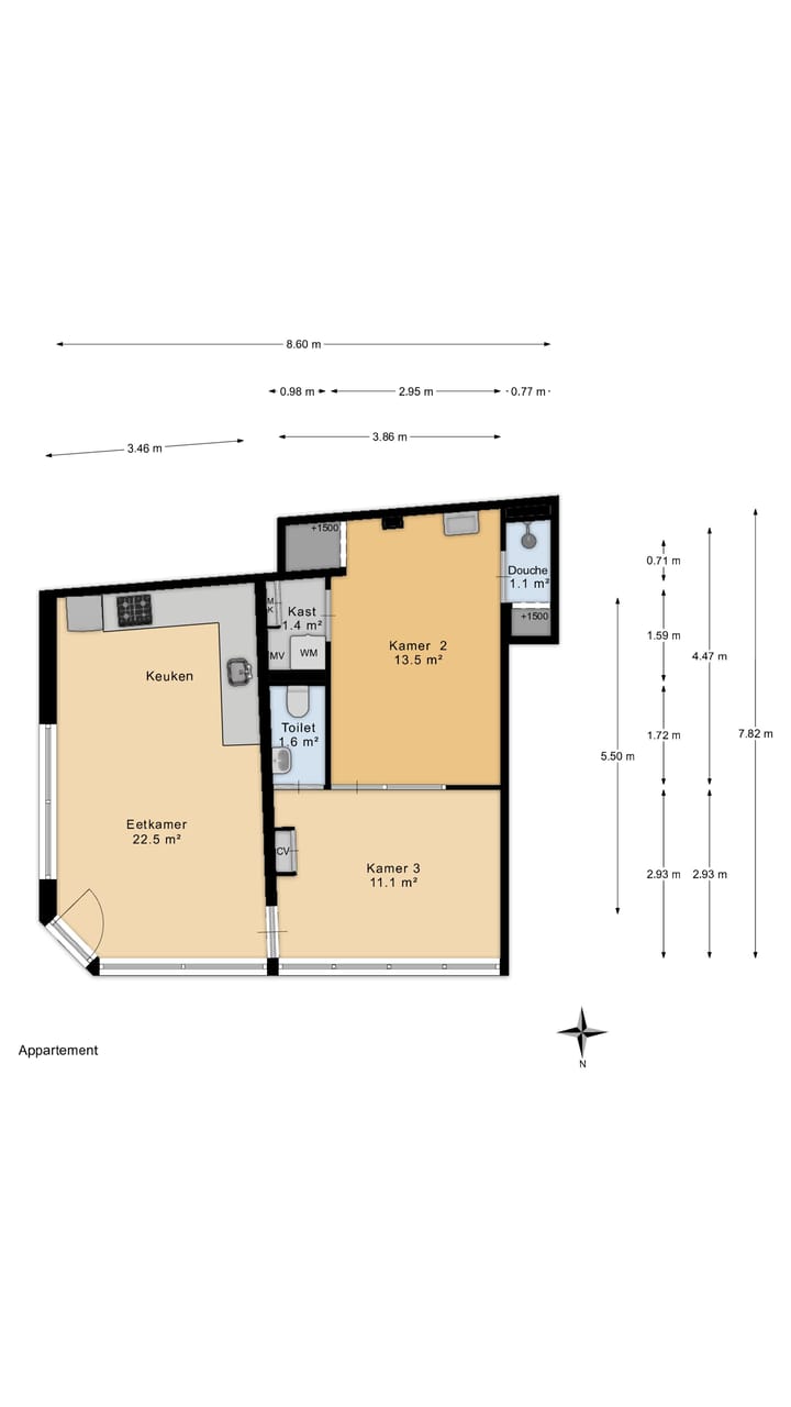 Studio te koop: Lodewijk Tripstraat 17H, Amsterdam