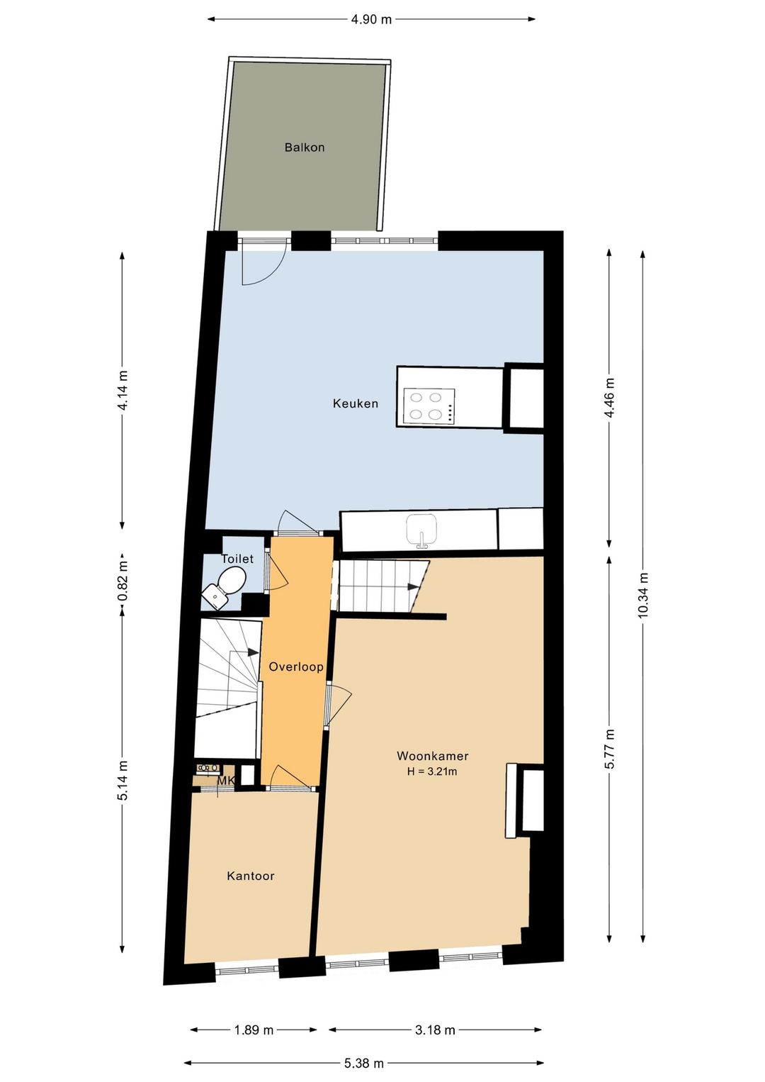 Foto 41 van Moesstraat 12-A